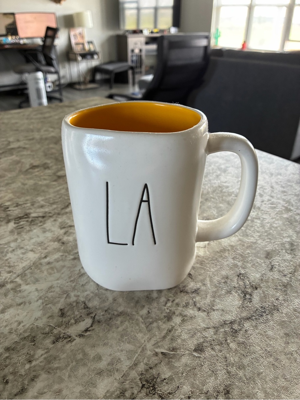 Rae Dunn LA double sided mug